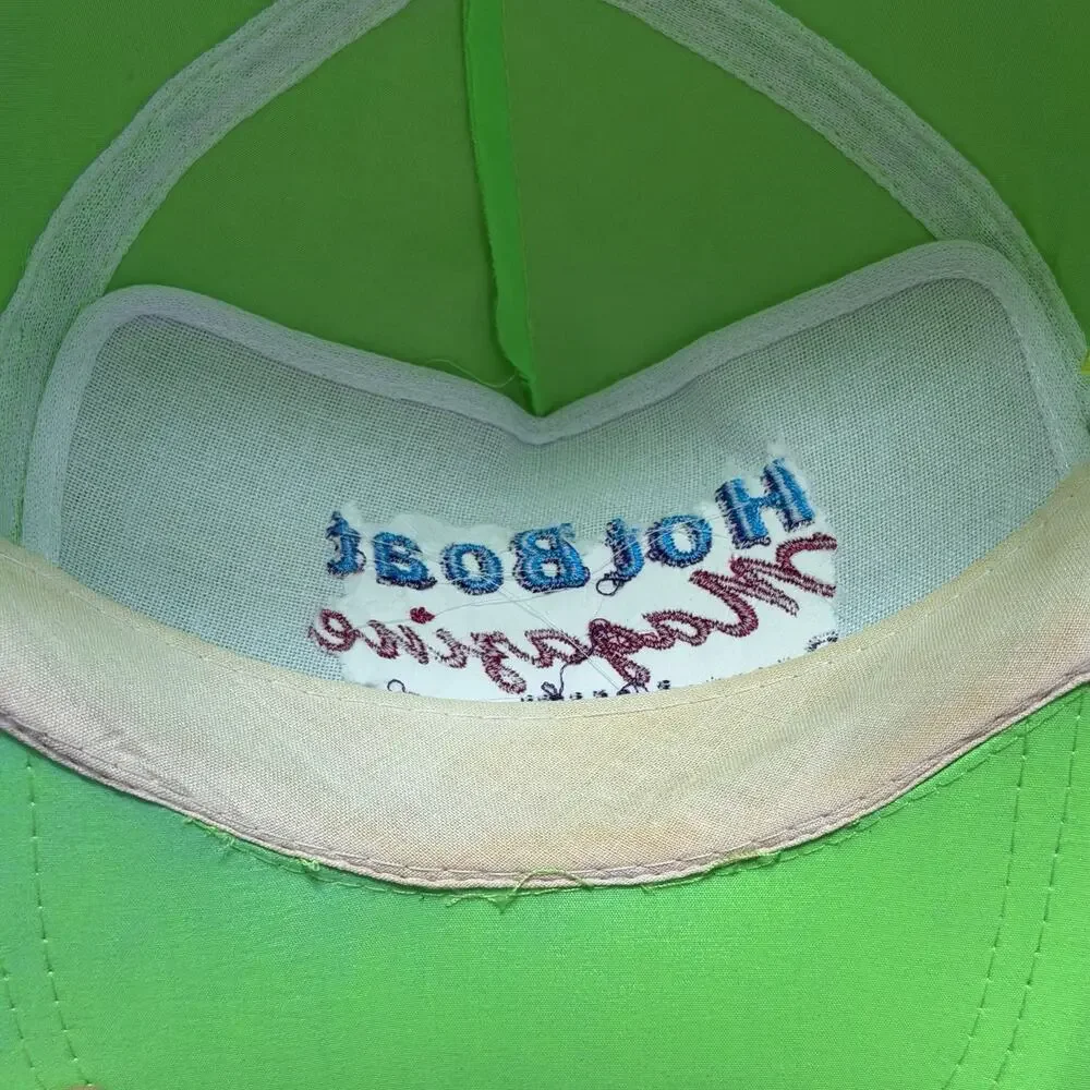 Vintage 1980’s Hot Boat Magazine Beverley Hills, CA. Rope Trucker Hat Nylon Rare